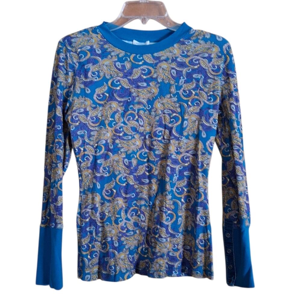 Sundance Paisley Boho Thermal Blue size Medium